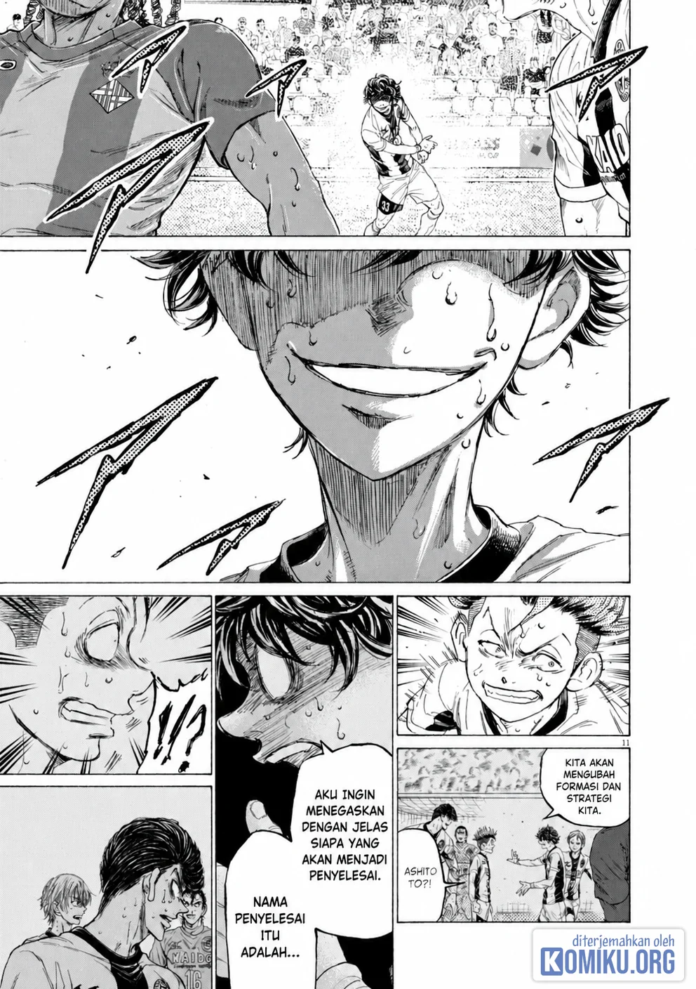 Ao Ashi Chapter 392 Gambar 11