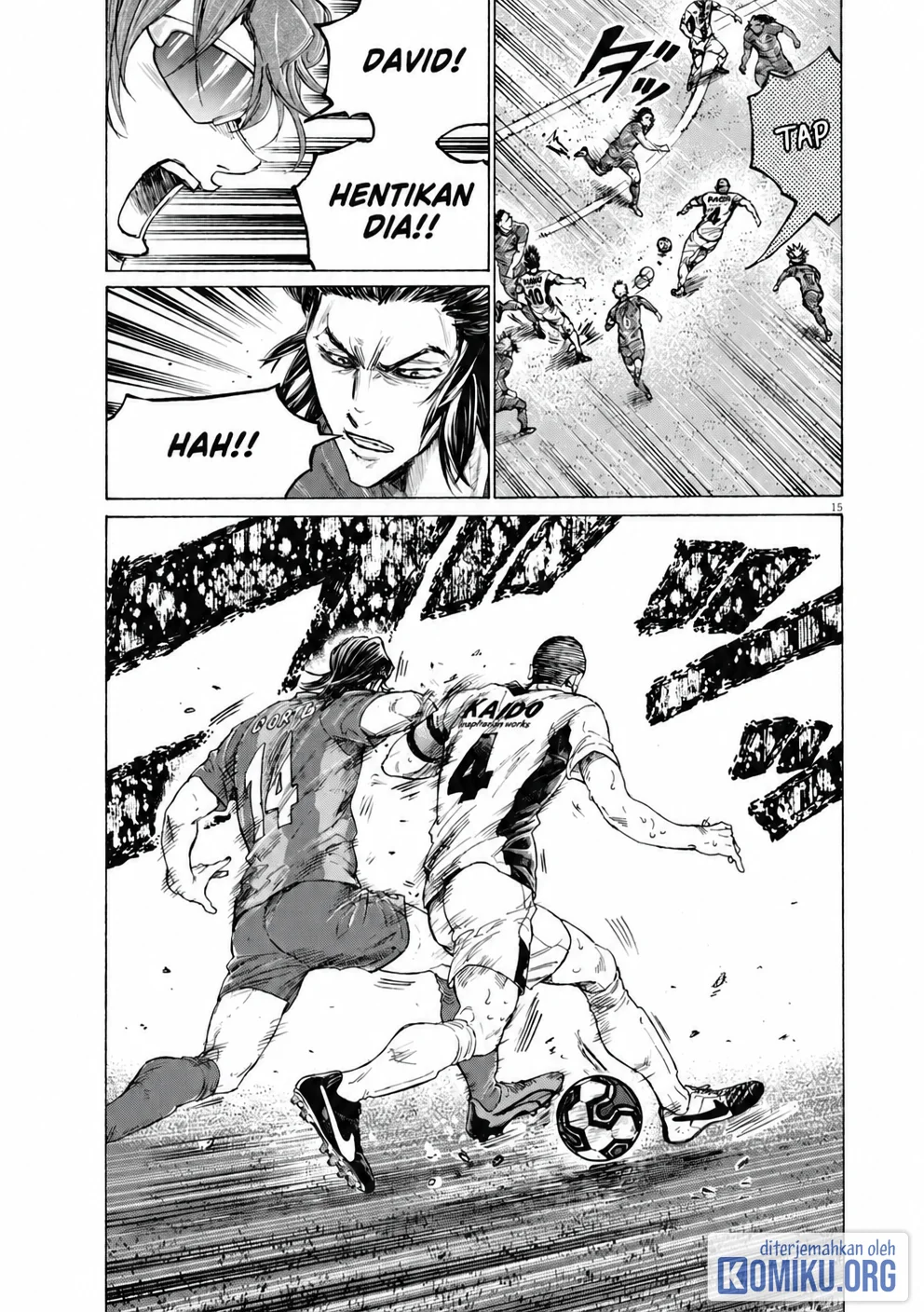 Ao Ashi Chapter 392 Gambar 15