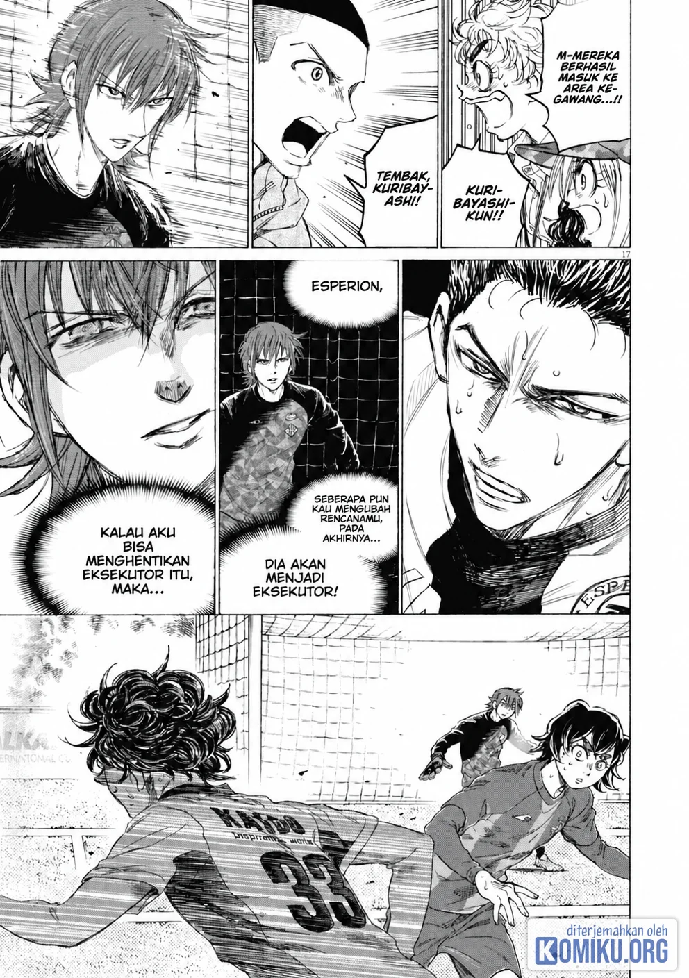 Ao Ashi Chapter 392 Gambar 17