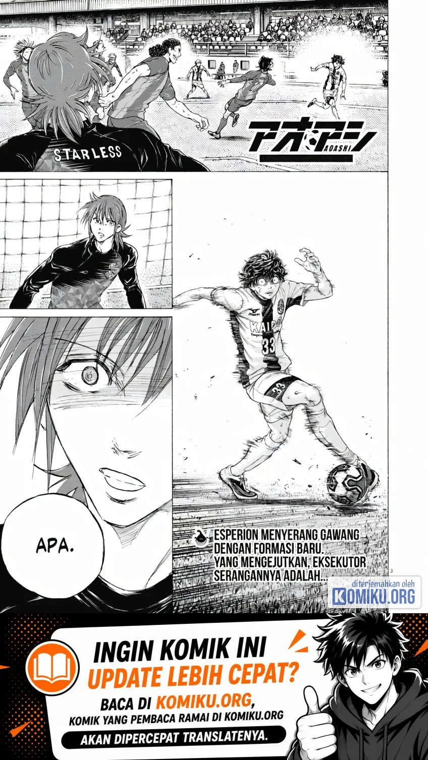 Komik Ao Ashi Chapter 393 gambar 1