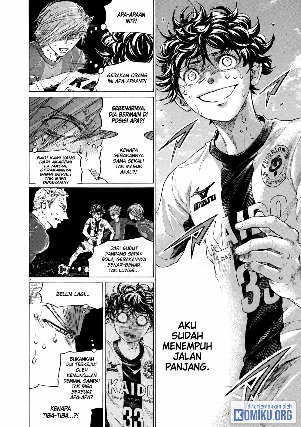 Ao Ashi Chapter 395 Gambar 3