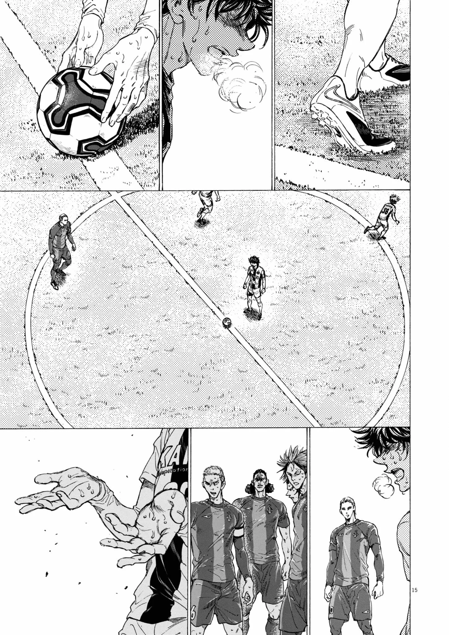 Ao Ashi Chapter 397 Gambar 15