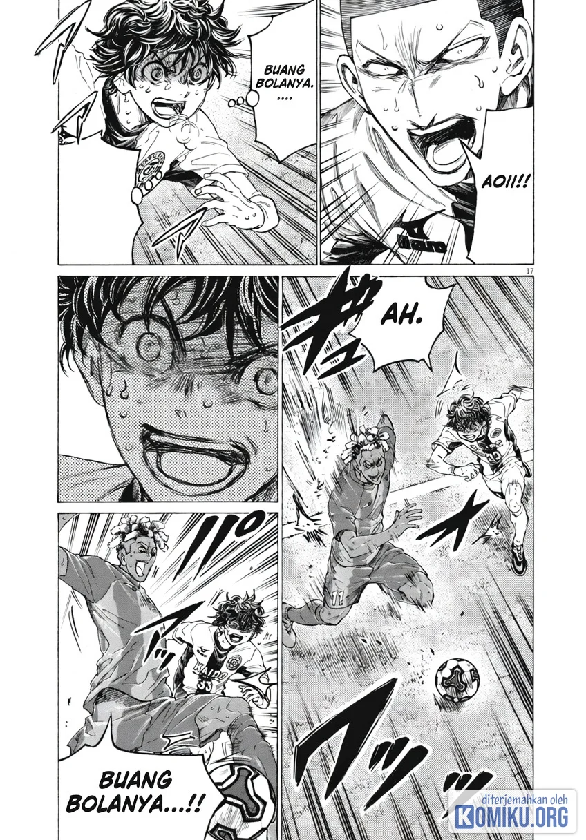 Ao Ashi Chapter 400 Gambar 17