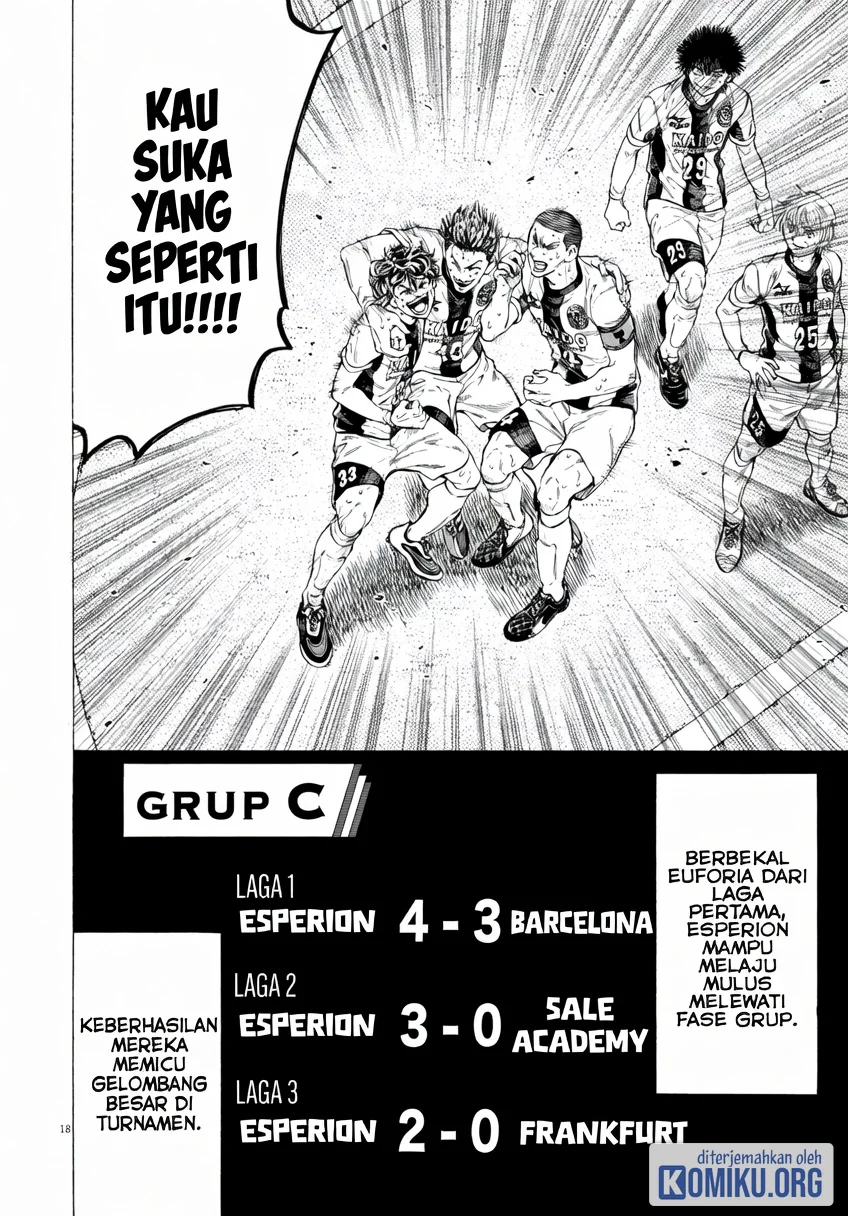 Ao Ashi Chapter 407 Gambar 18