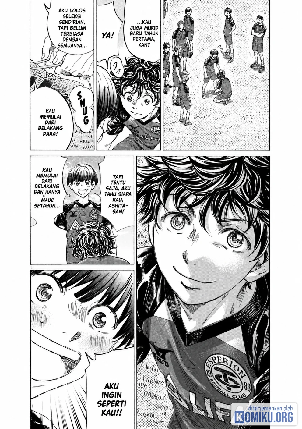 Ao Ashi Chapter 410 Gambar 20