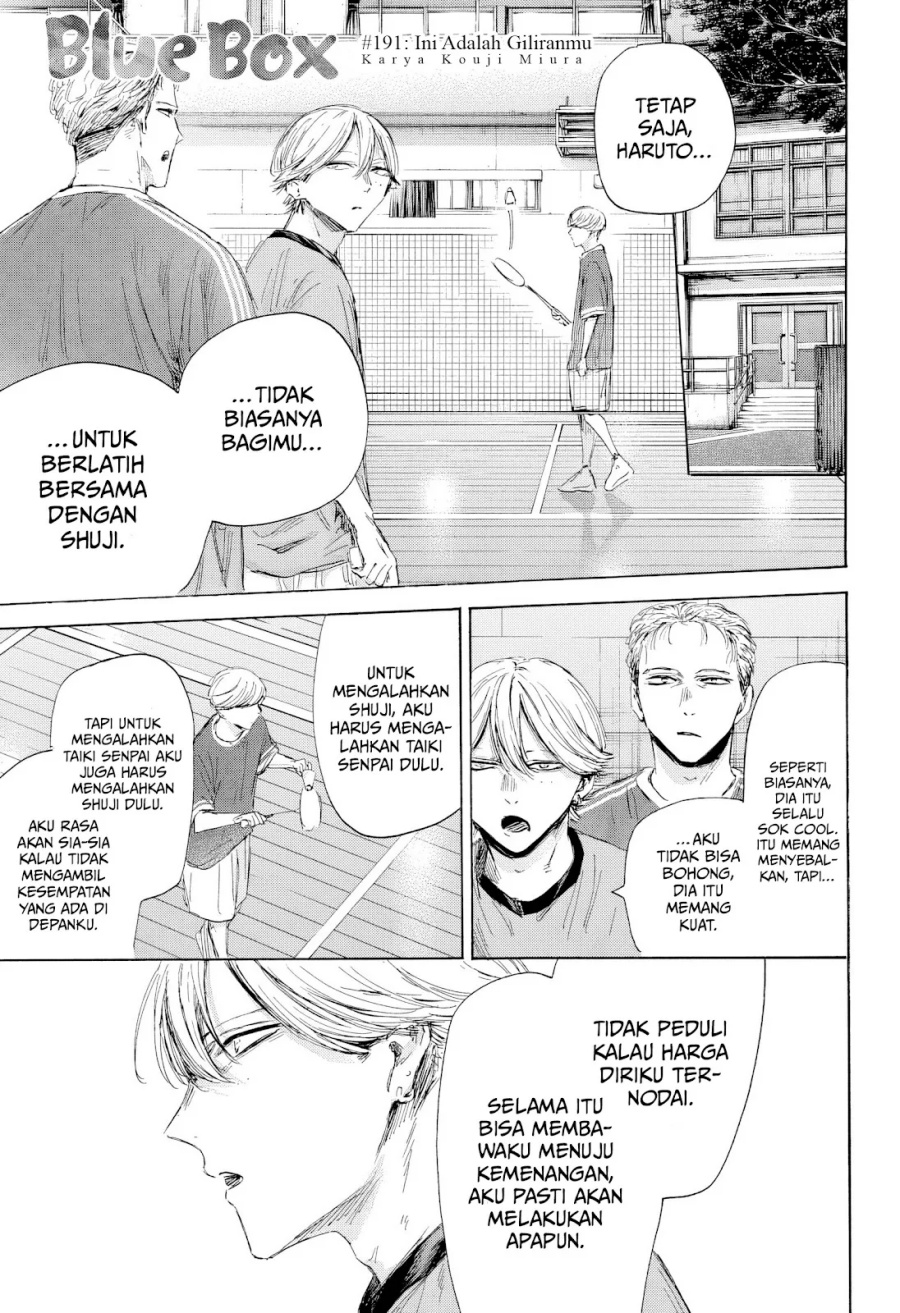 Baca Manga Ao no Hako Chapter 191 Gambar 2