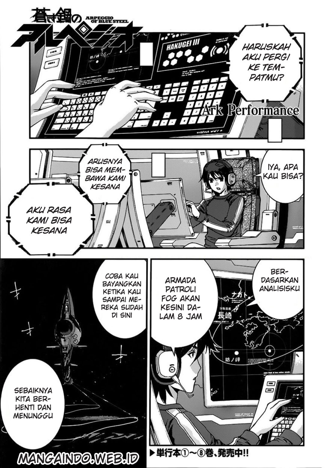 Baca Komik Aoki Hagane No Arpeggio Chapter 52 Gambar 1