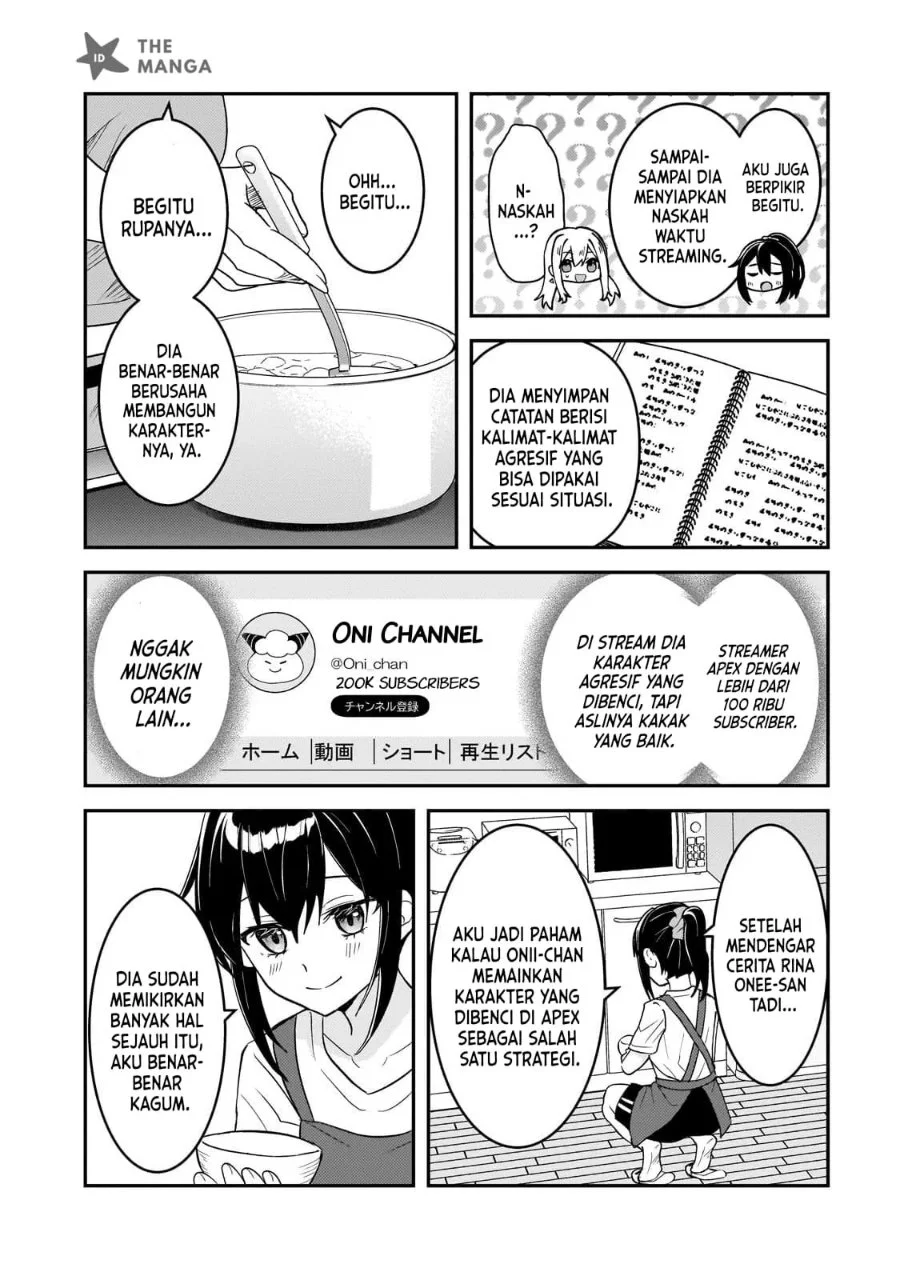 Aorikei Game Haishinsha (20-sai), Haishin no Kiri Wasure ni Yori Ii Hito Bare Suru. Chapter 12 Gambar 37