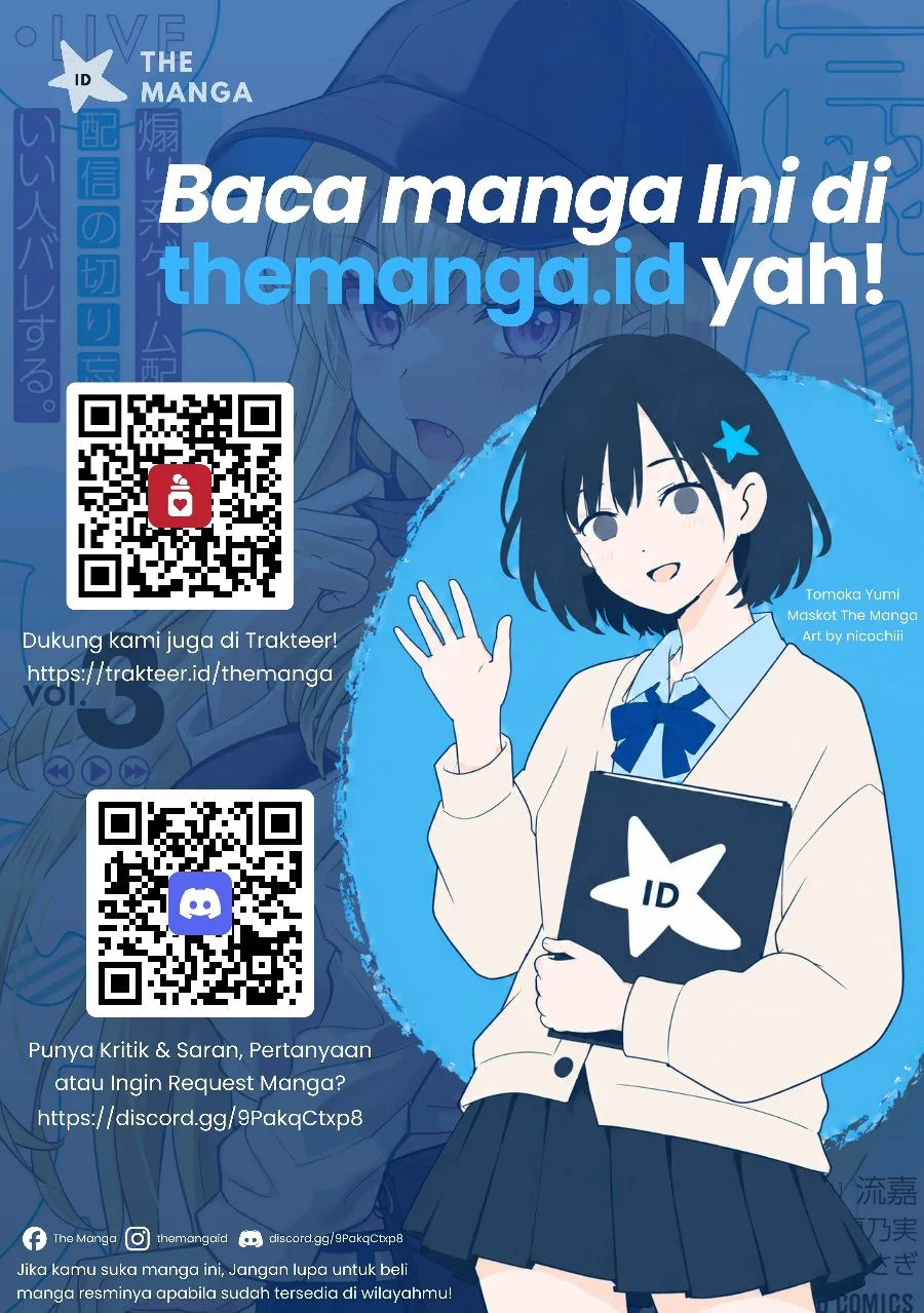 Aorikei Game Haishinsha (20-sai), Haishin no Kiri Wasure ni Yori Ii Hito Bare Suru. Chapter 13 Gambar 34