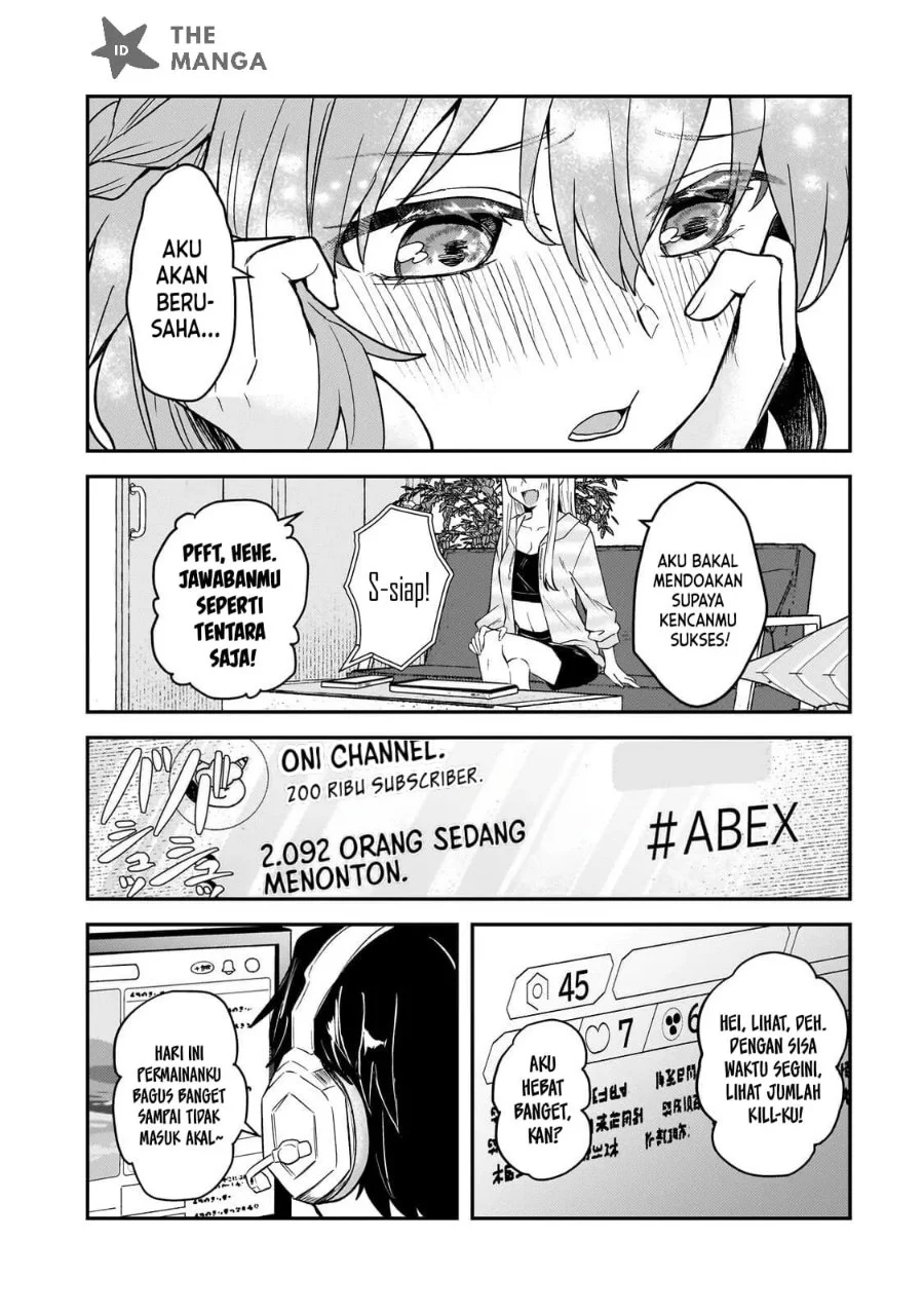 Aorikei Game Haishinsha (20-sai), Haishin no Kiri Wasure ni Yori Ii Hito Bare Suru. Chapter 14 Gambar 25
