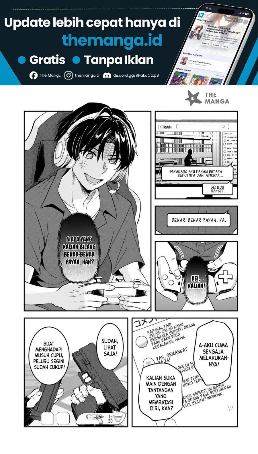 Aorikei Game Haishinsha (20-sai), Haishin no Kiri Wasure ni Yori Ii Hito Bare Suru. Chapter 14 Gambar 27