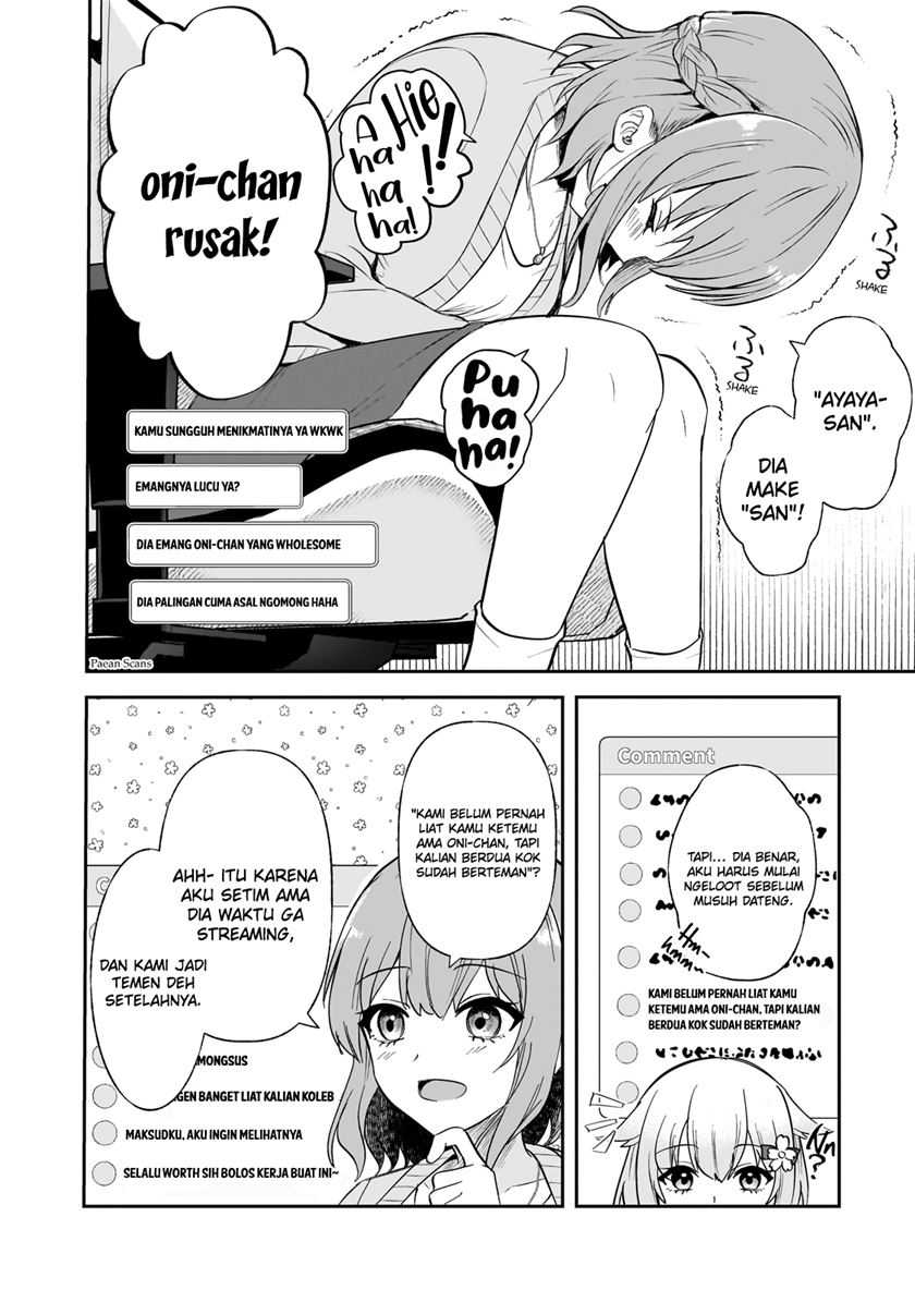 Aorikei Game Haishinsha (20-sai), Haishin no Kiri Wasure ni Yori Ii Hito Bare Suru. Chapter 2 Gambar 11