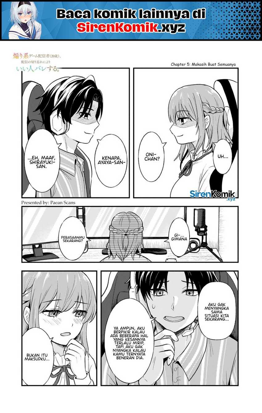 Baca Manga Aorikei Game Haishinsha (20-sai), Haishin no Kiri Wasure ni Yori Ii Hito Bare Suru. Chapter 5 Gambar 2