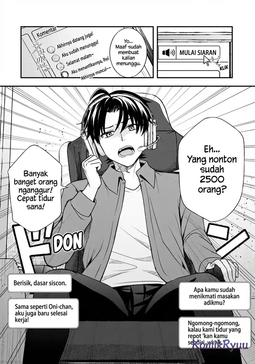 Aorikei Game Haishinsha (20-sai), Haishin no Kiri Wasure ni Yori Ii Hito Bare Suru. Chapter 6 Gambar 16