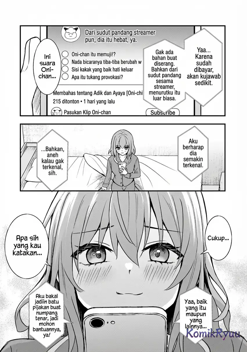 Aorikei Game Haishinsha (20-sai), Haishin no Kiri Wasure ni Yori Ii Hito Bare Suru. Chapter 6 Gambar 28