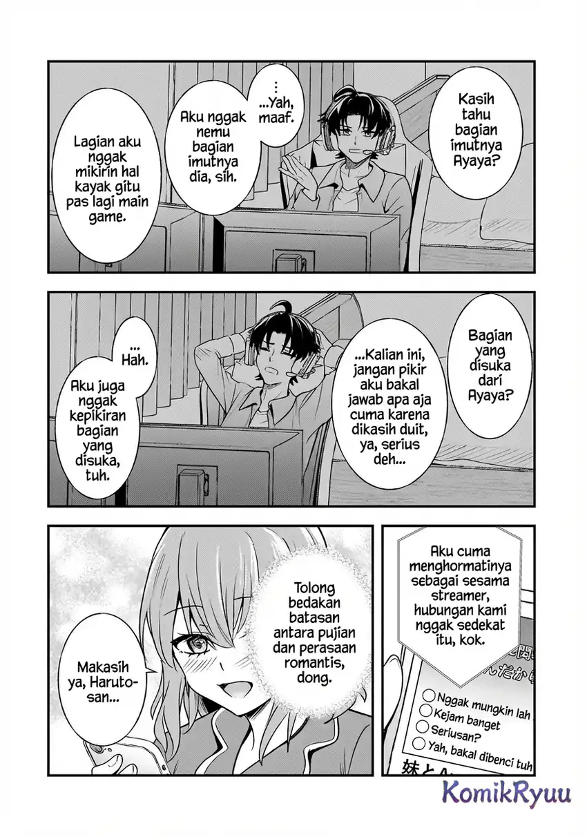 Aorikei Game Haishinsha (20-sai), Haishin no Kiri Wasure ni Yori Ii Hito Bare Suru. Chapter 6 Gambar 30