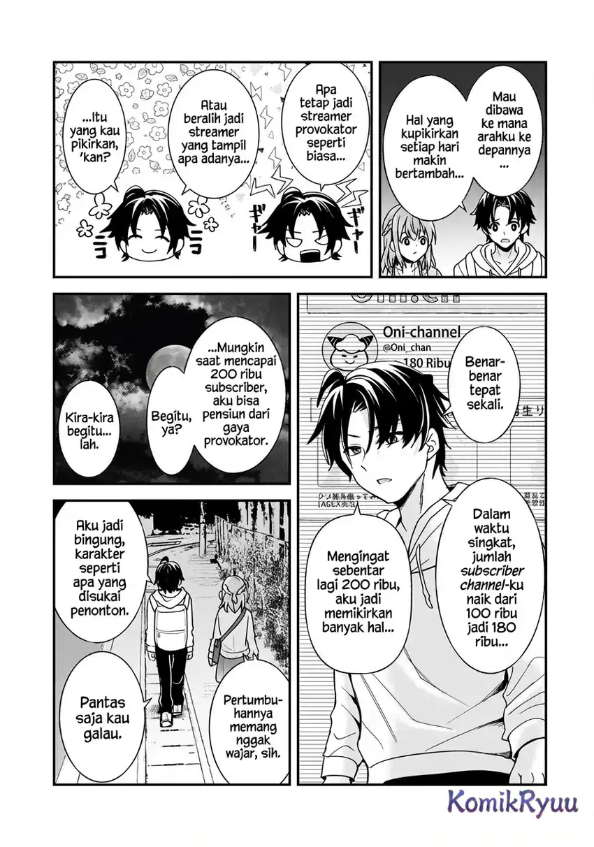 Aorikei Game Haishinsha (20-sai), Haishin no Kiri Wasure ni Yori Ii Hito Bare Suru. Chapter 7 Gambar 25