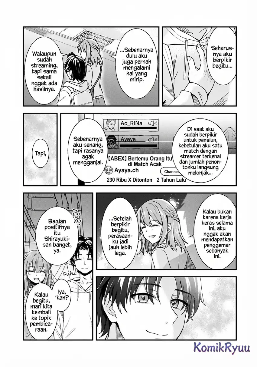 Aorikei Game Haishinsha (20-sai), Haishin no Kiri Wasure ni Yori Ii Hito Bare Suru. Chapter 7 Gambar 27