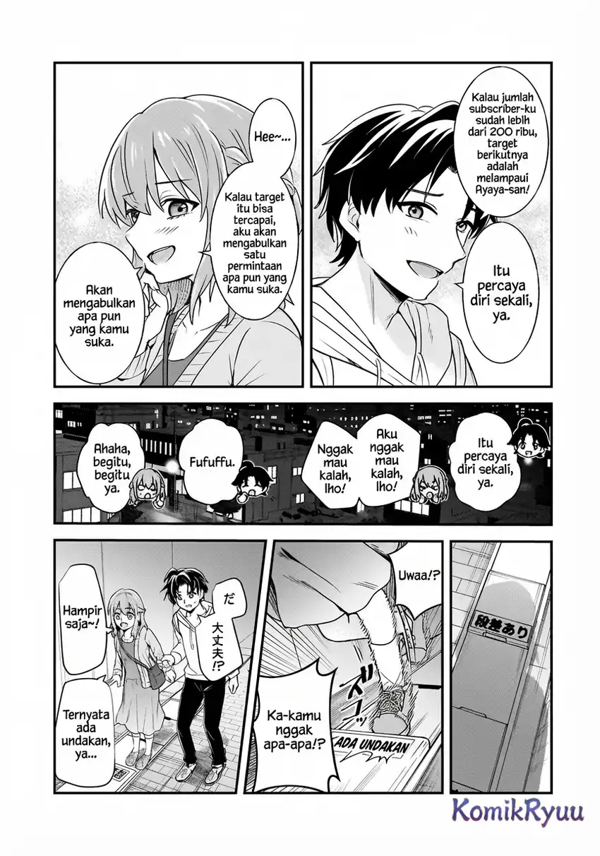 Aorikei Game Haishinsha (20-sai), Haishin no Kiri Wasure ni Yori Ii Hito Bare Suru. Chapter 7 Gambar 29