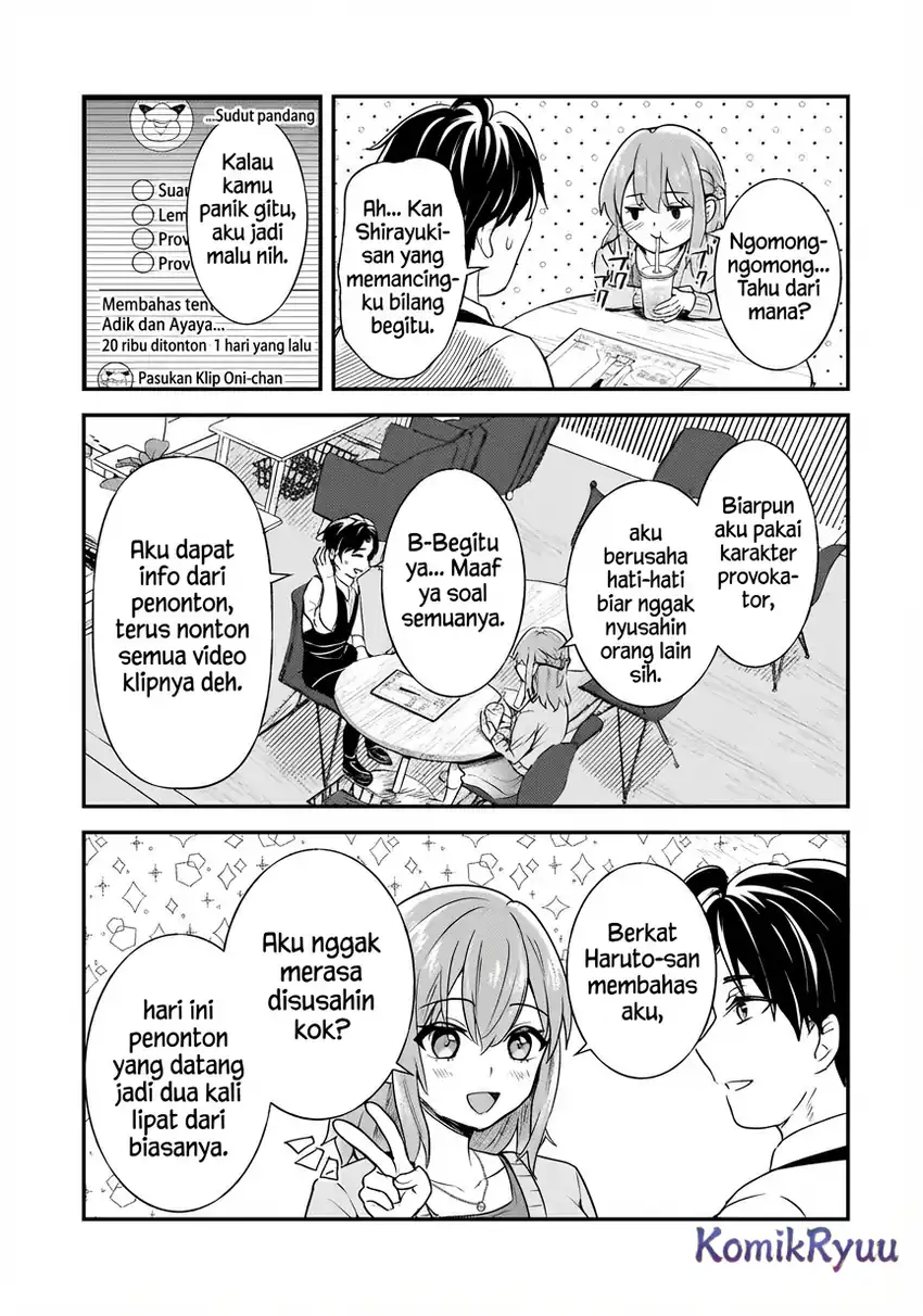 Aorikei Game Haishinsha (20-sai), Haishin no Kiri Wasure ni Yori Ii Hito Bare Suru. Chapter 7 Gambar 9