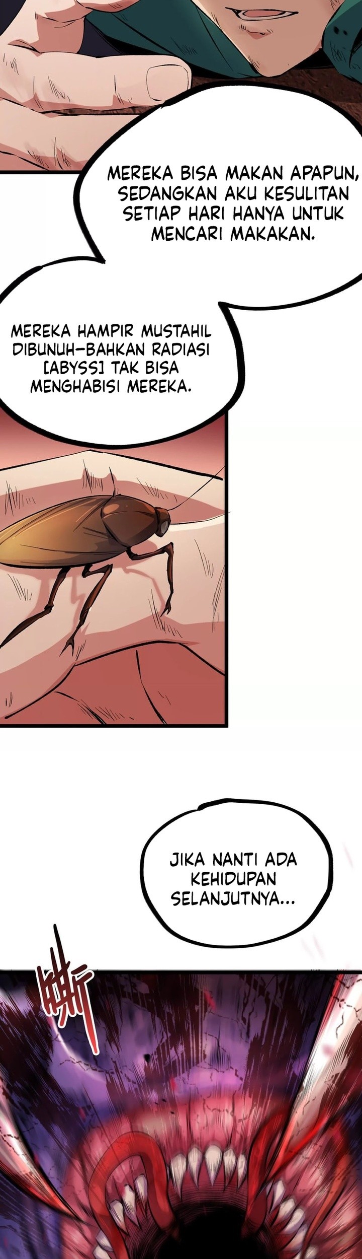 Apocalypse: Cockroaches Gives Me Buff Chapter 1 Gambar 36