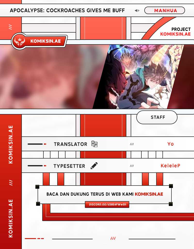 Baca Komik Apocalypse: Cockroaches Gives Me Buff Chapter 41 Gambar 1