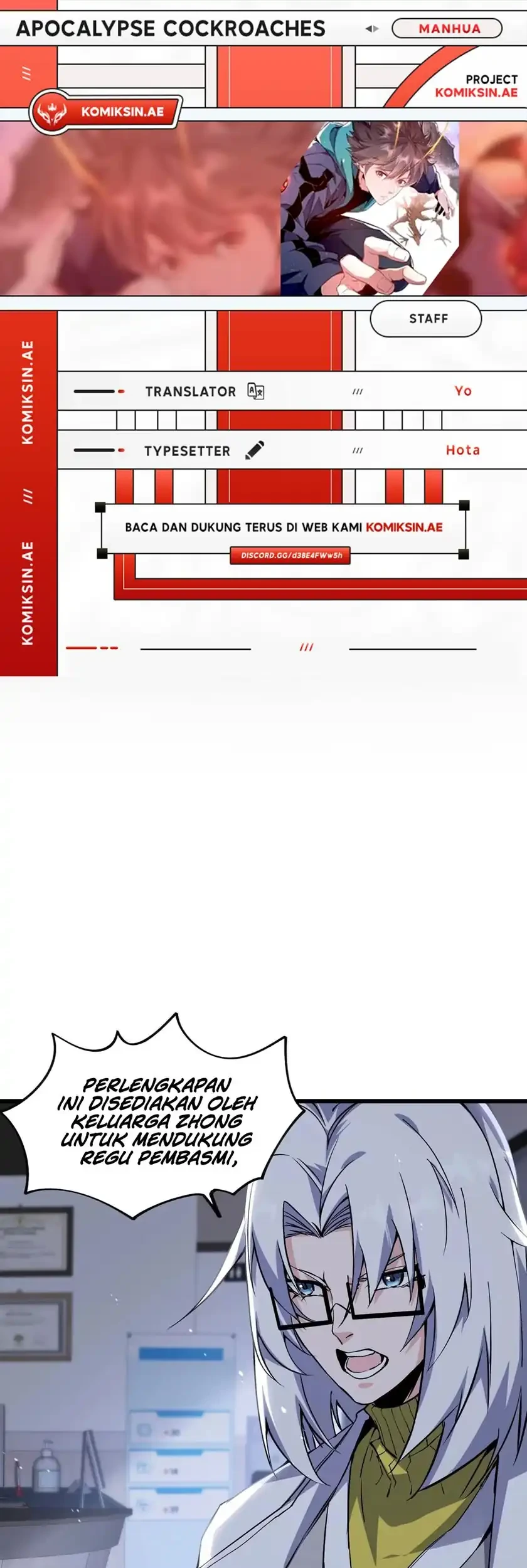 Komik Apocalypse: Cockroaches Gives Me Buff Chapter 61 gambar nomor 1