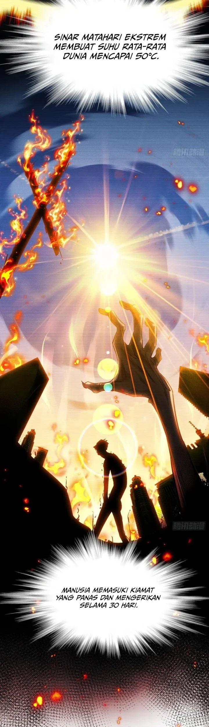 Apocalypse Heatwave: I Became a God Through My Safehouse Chapter 1 Gambar 21
