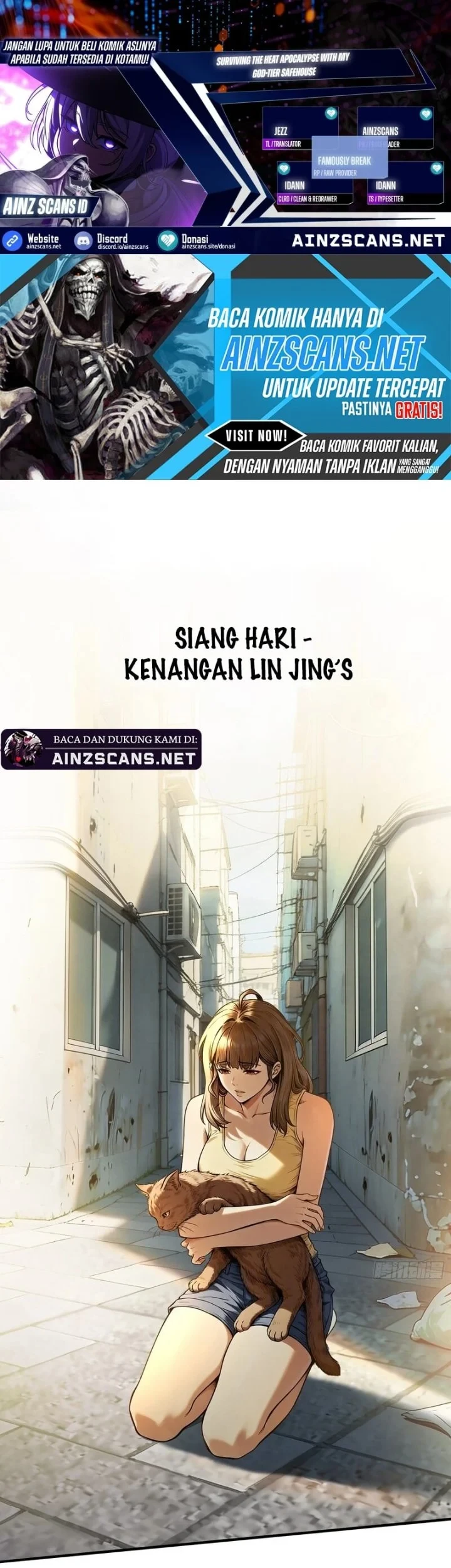 Komik Apocalypse Heatwave: I Became a God Through My Safehouse Chapter 28 gambar 1