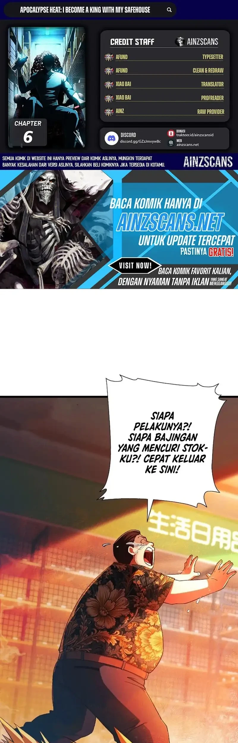 Komik Apocalypse Heatwave: I Became a God Through My Safehouse Chapter 5 gambar 1