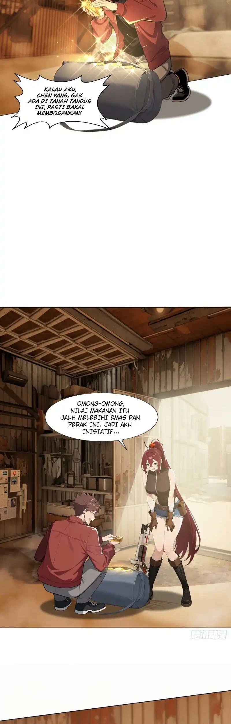 Manhua Apocalypse Smuggler: Trading Spicy Strips for Gold Bars Chapter 3 gambar 2