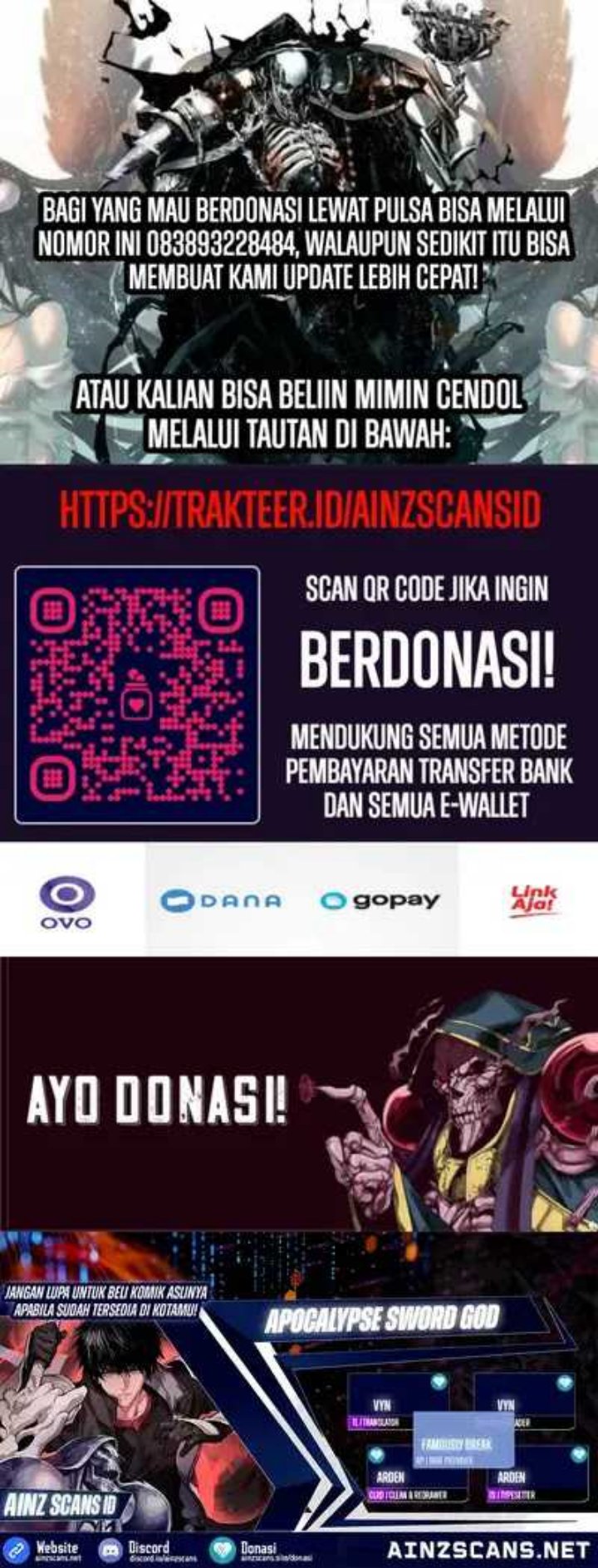 Baca Komik Apocalypse Sword God Chapter 63 Gambar 1