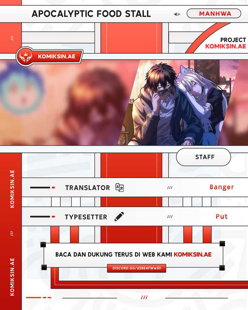 Baca Komik Apocalyptic Food stall Chapter 1 Gambar 1