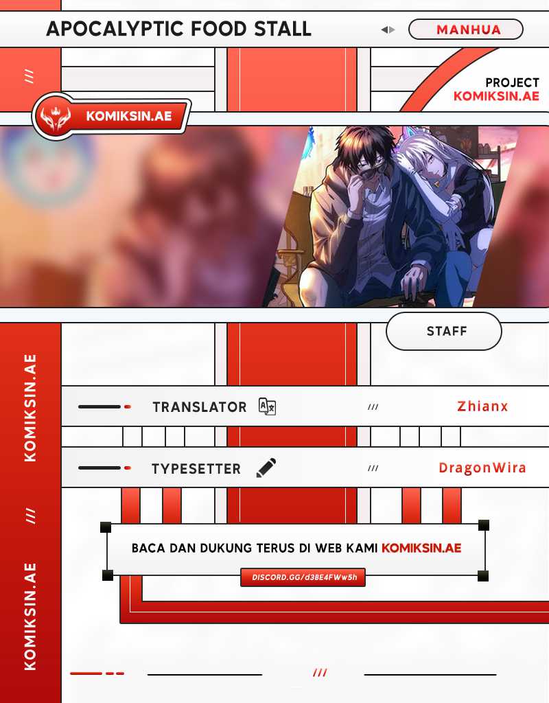 Baca Komik Apocalyptic Food stall Chapter 15 Gambar 1