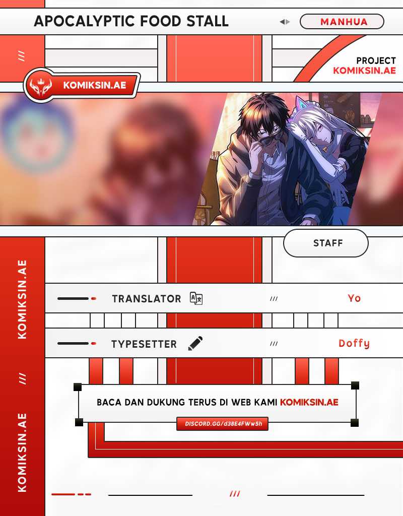 Baca Komik Apocalyptic Food stall Chapter 16 Gambar 1