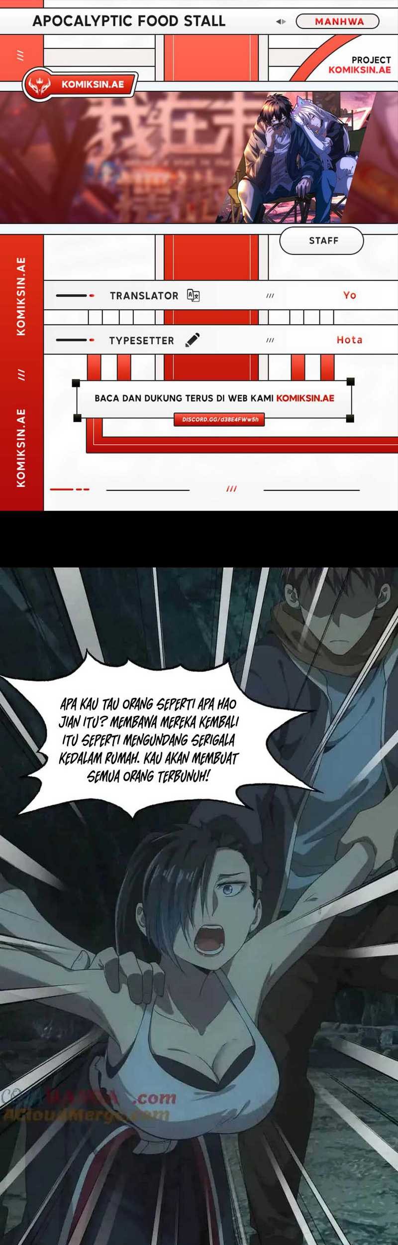 Baca Komik Apocalyptic Food stall Chapter 46 Gambar 1