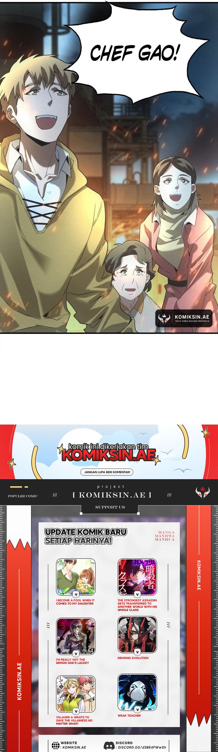 Apocalyptic Food stall Chapter 53 Gambar 39