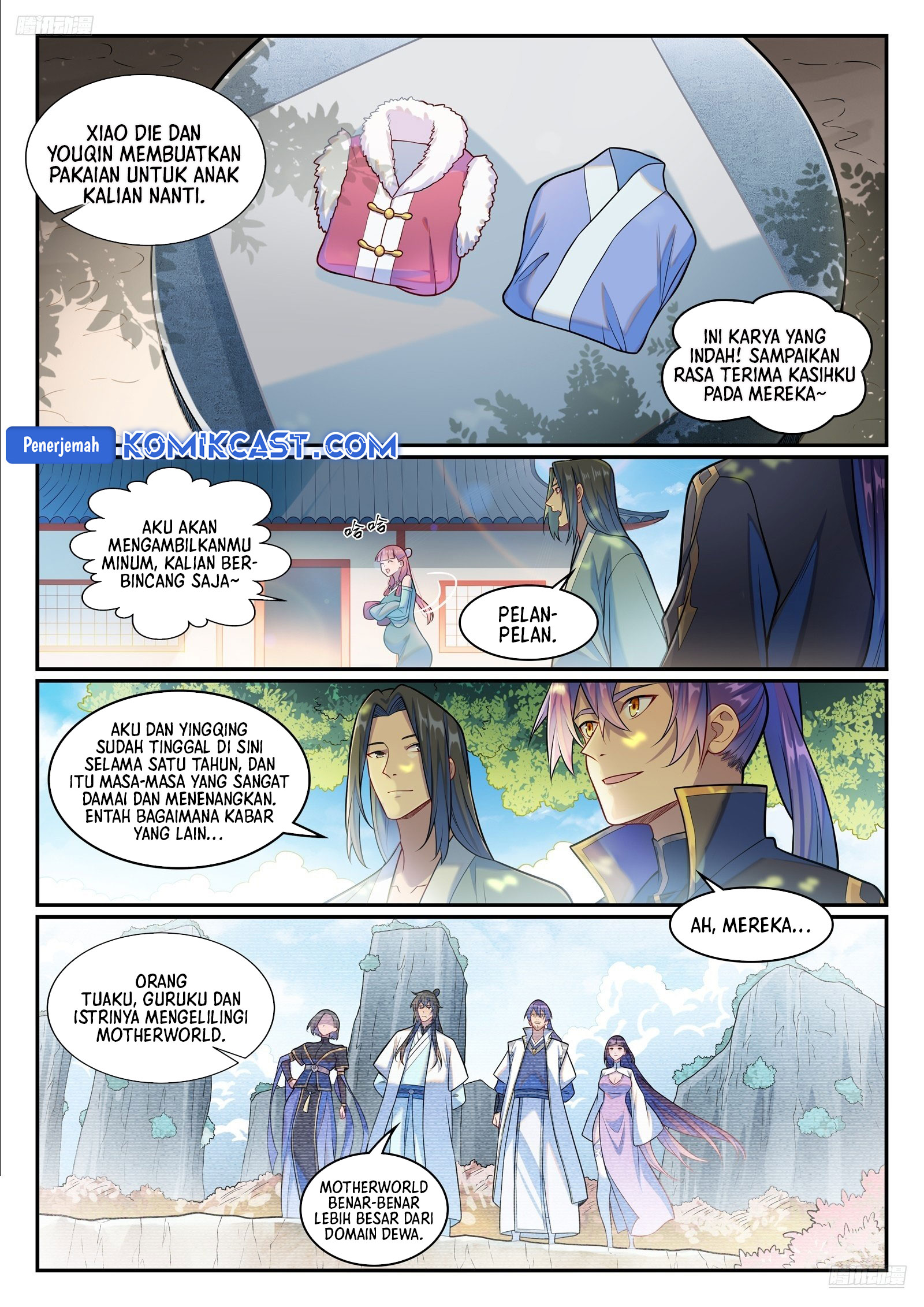 Apotheosis Chapter 1301 Gambar 13