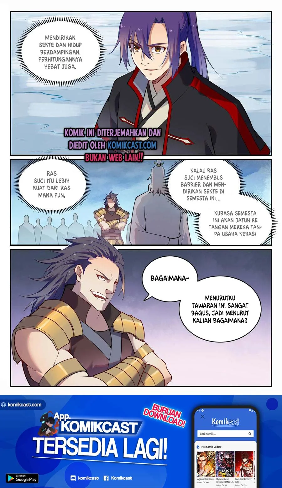Manhua Apotheosis Chapter 725 gambar nomor 2