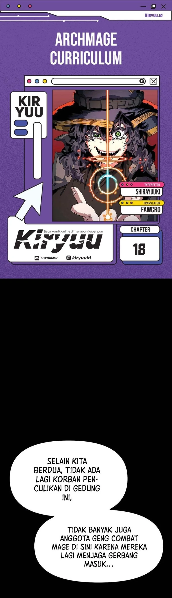 Komik Archmage Curriculum Chapter 18 gambar 1