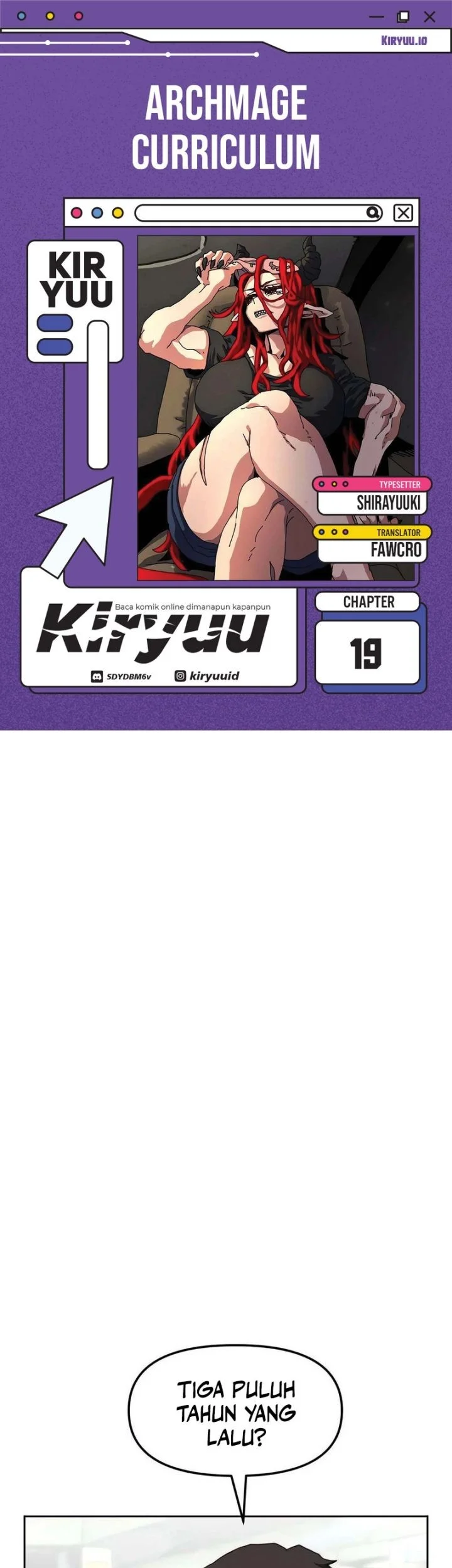 Komik Archmage Curriculum Chapter 19 gambar 1