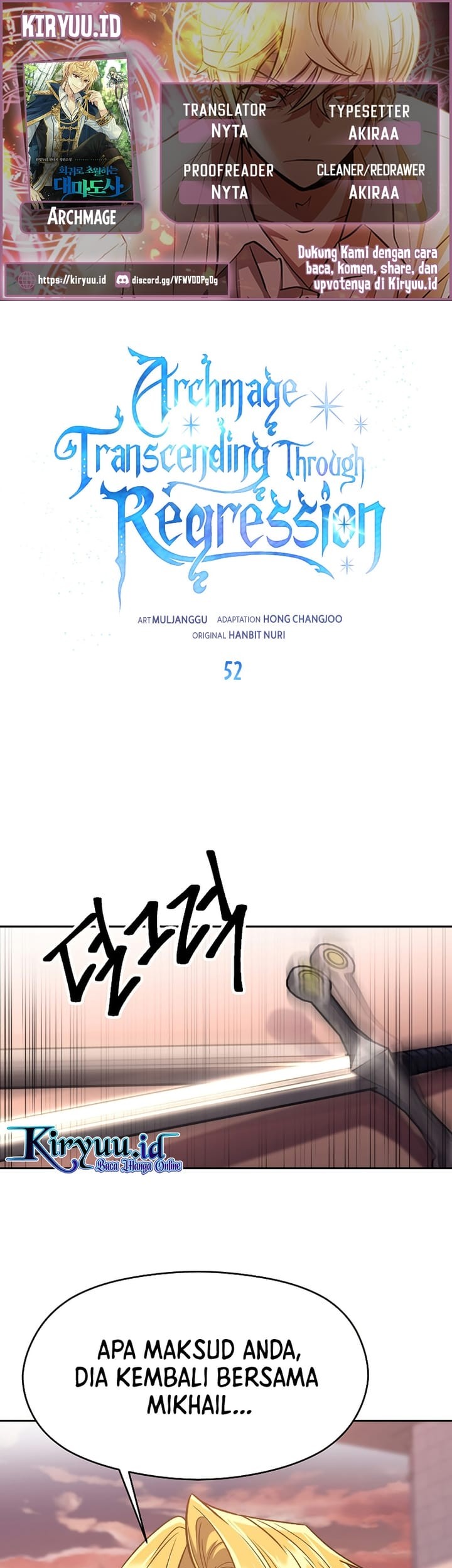 Baca Komik Archmage Transcending Through Regression Chapter 52 Gambar 1