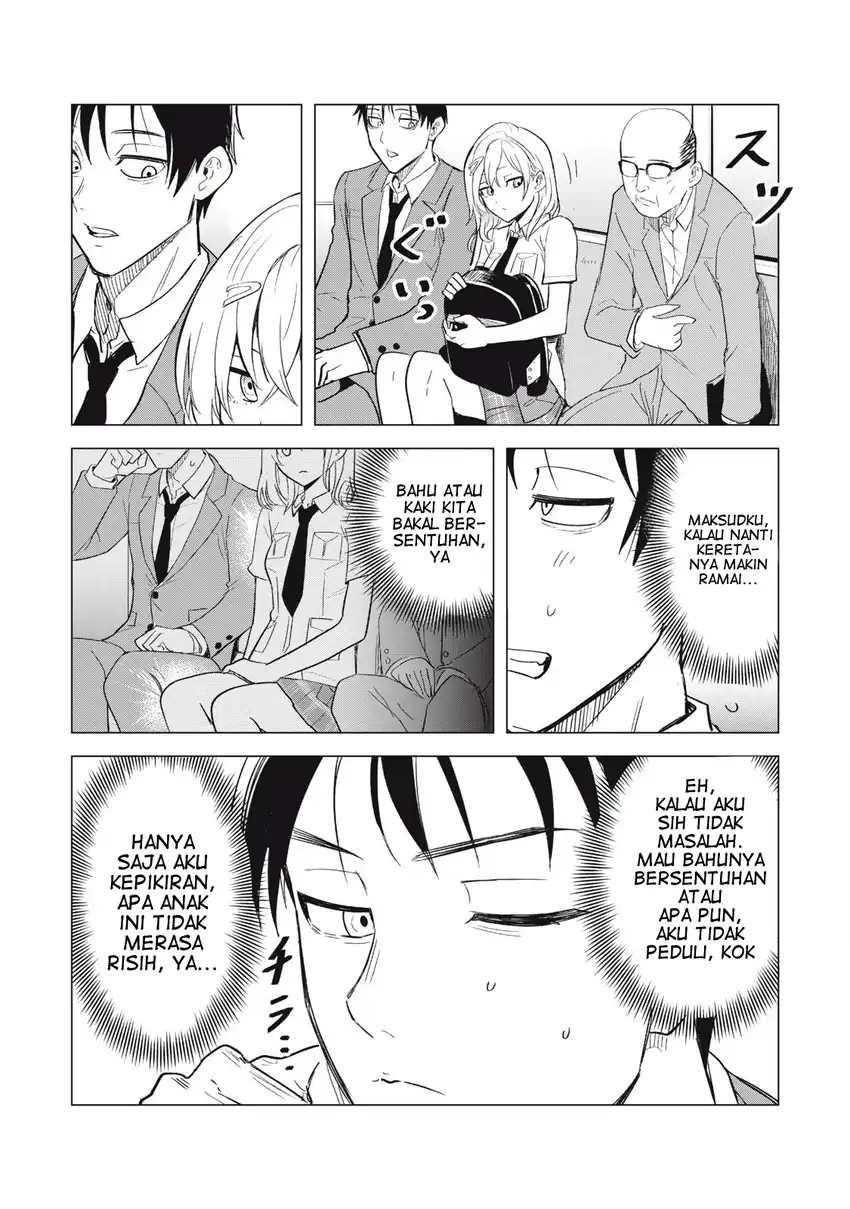 Asa no Tsuukin Densha de, Yatara to Hanashikakete Kuru Joshikousei. Chapter 1 Gambar 12