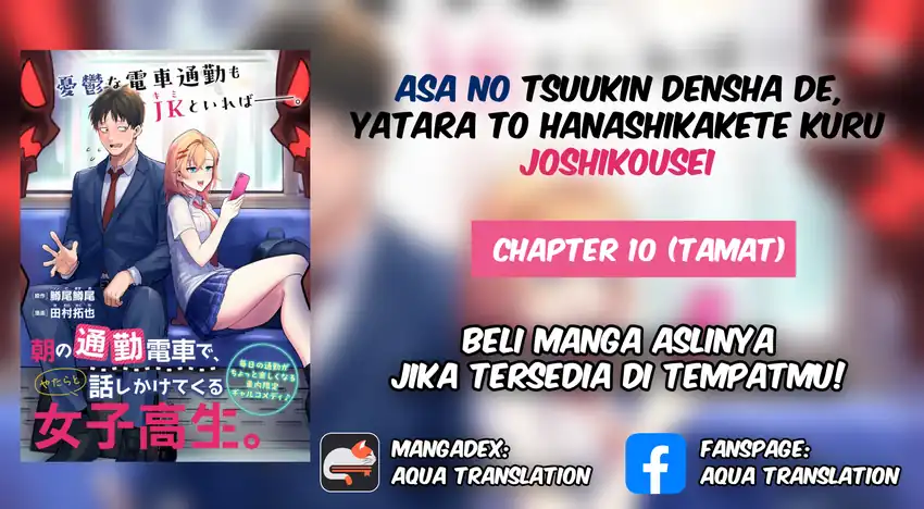 Komik Asa no Tsuukin Densha de, Yatara to Hanashikakete Kuru Joshikousei. Chapter 10 gambar 1