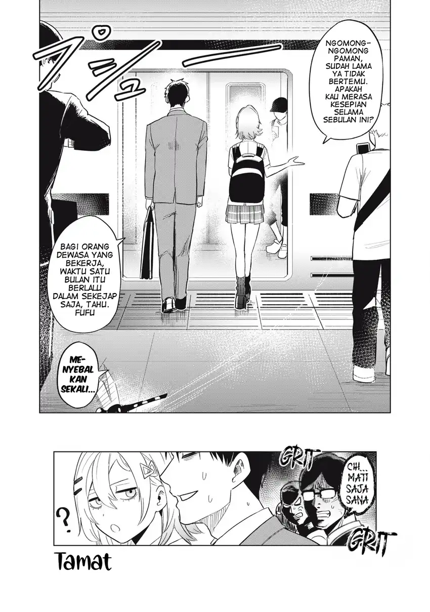 Asa no Tsuukin Densha de, Yatara to Hanashikakete Kuru Joshikousei. Chapter 10 Gambar 19