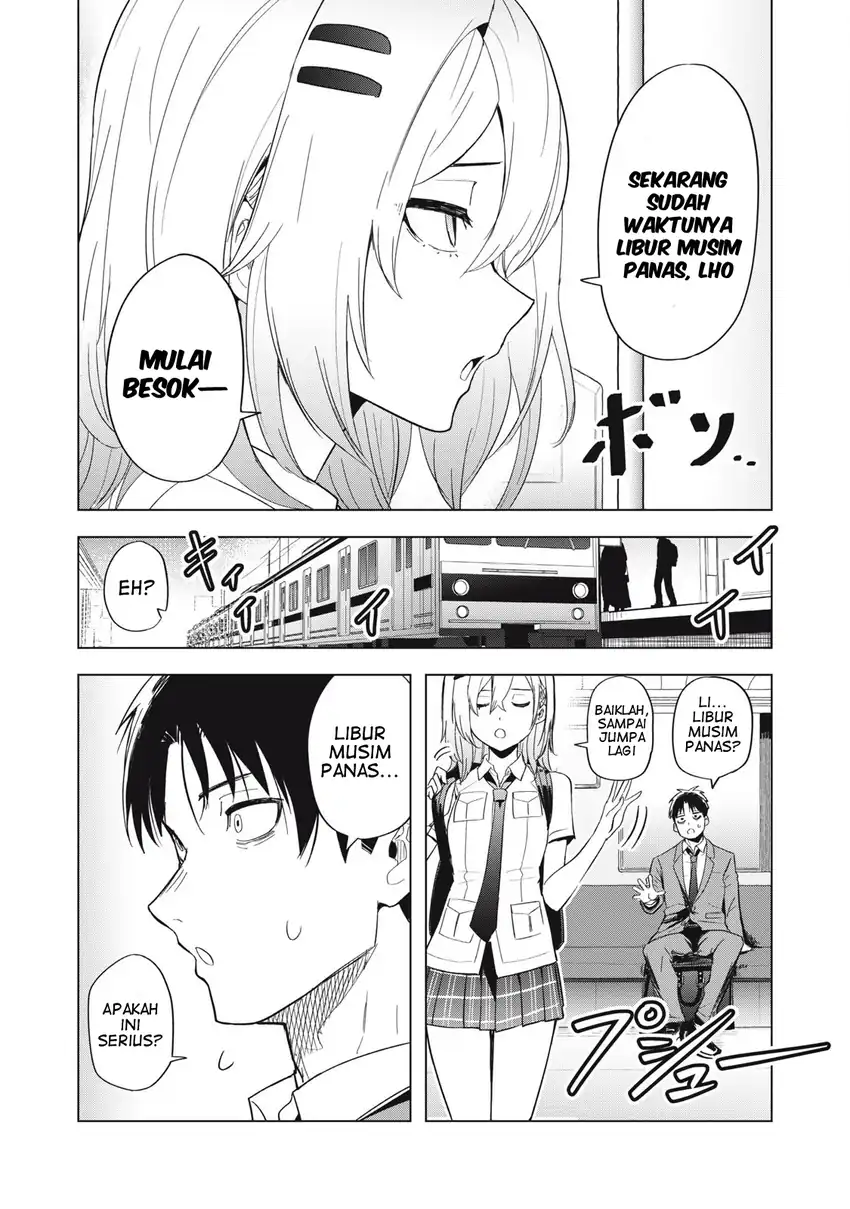 Asa no Tsuukin Densha de, Yatara to Hanashikakete Kuru Joshikousei. Chapter 10 Gambar 3