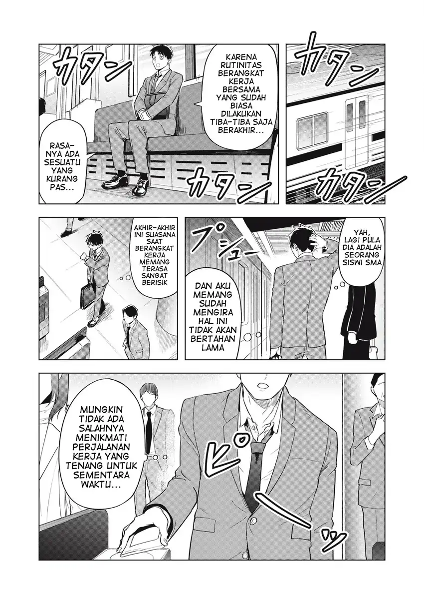 Asa no Tsuukin Densha de, Yatara to Hanashikakete Kuru Joshikousei. Chapter 10 Gambar 5