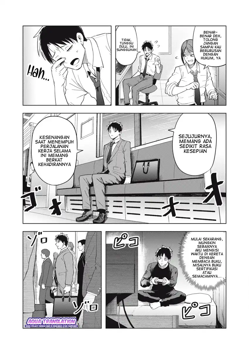 Asa no Tsuukin Densha de, Yatara to Hanashikakete Kuru Joshikousei. Chapter 10 Gambar 7