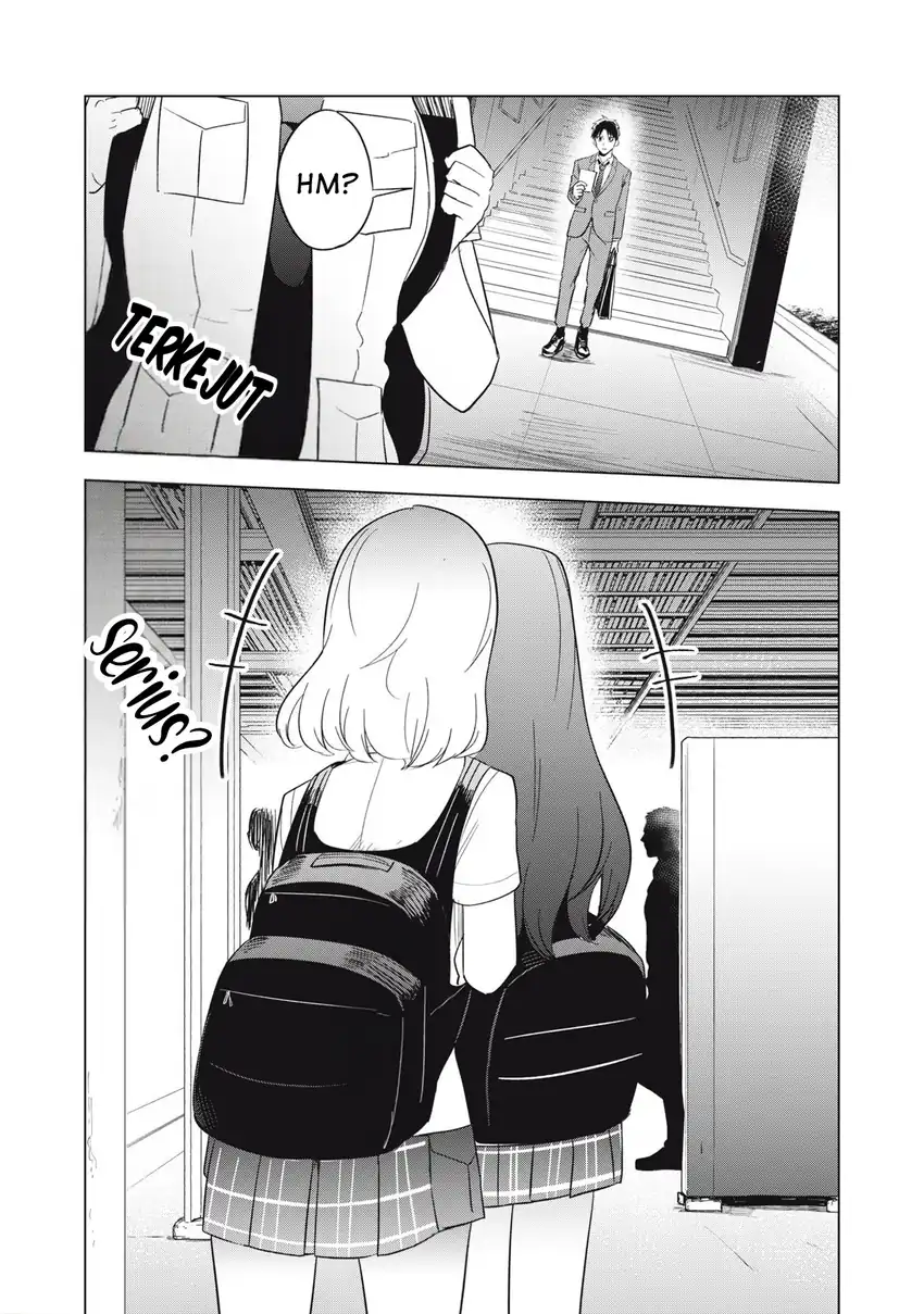 Asa no Tsuukin Densha de, Yatara to Hanashikakete Kuru Joshikousei. Chapter 10 Gambar 9