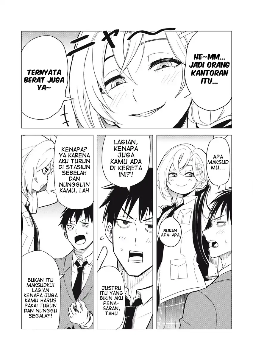 Asa no Tsuukin Densha de, Yatara to Hanashikakete Kuru Joshikousei. Chapter 2 Gambar 12